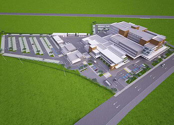 Execução das obras da nova maternidade pública da capital começam na próxima segunda-feira, 7. Arte: Seop