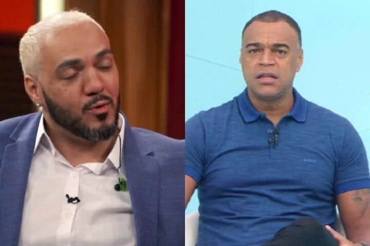 Belo e Denílson – Conversa com Bial/Rede Globo/Reprodução – Jogo Aberto/Band/Reprodução
© Fornecido por Areavip