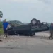 Acidente entre van e caminhonete deixa oito feridos na BR-364