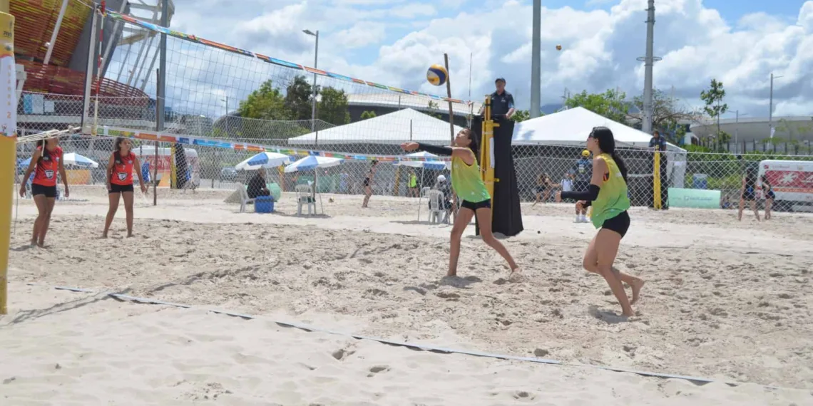 Vôlei de Praia será uma das modalidades do I Festival de Praia Universitário de Brasileia. Foto: Stalin Melo/SEE