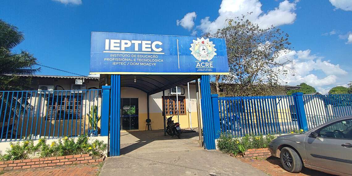 A unidade central do Ieptec, em Rio Branco, é o local de inscrição na capital. Foto: Assessoria Ieptec