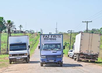Quem precisa também pode requisitar um caminhão para transporte de bens. Foto: Diego Gurgel/Secom