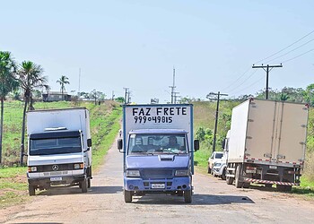 Quem precisa também pode requisitar um caminhão para transporte de bens. Foto: Diego Gurgel/Secom
