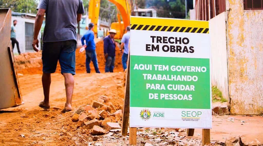 Ações de infraestrutura melhoram a vida da população do Acre. Foto: Luy Andriel/Seop