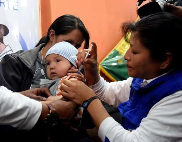 Bolívia reforça a vacinação como forma de conter o avanço da doença. Foto: reprodução Internet