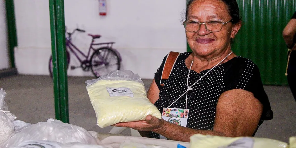 Produtora Idelci Pereira, da Cooperativa Sonho Meu. Foto: Neto Lucena