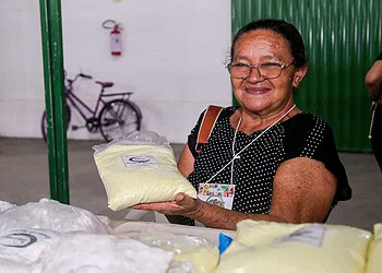 Produtora Idelci Pereira, da Cooperativa Sonho Meu. Foto: Neto Lucena