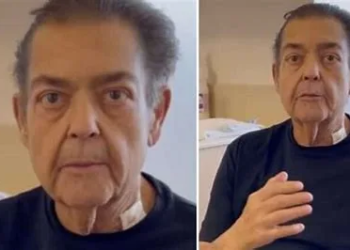 Faustão aparece em vídeo, se emociona e agradece à família do doador do coração