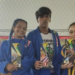 Alunos dos projetos sociais da PM conquistam 18 troféus em competição de jiu-jitsu