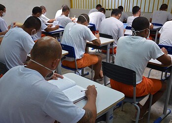 Encceja PPL é um exame nacional para certificação de jovens e adultos que estão em unidades prisionais. Foto: Ascom SAP/Divulgação