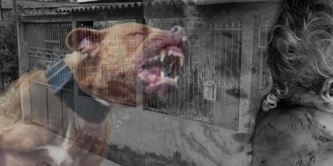 Cão da raça pitbull ataca idosas de 60 e 88 anos e uma das vítimas fica em estado grave