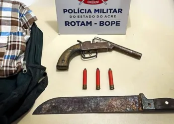 Homem é preso com arma de fogo na Cidade do Povo