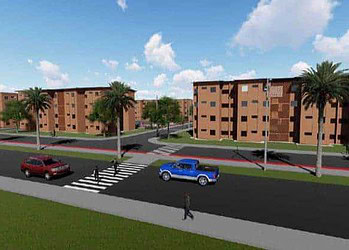 Governo construirá, inicialmente, 234 apartamentos no bairro Irineu Serra, em Rio Branco. Imagem: Sehurb