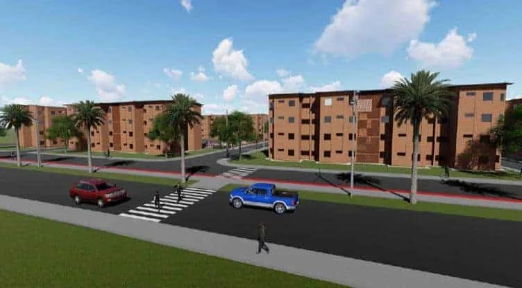 Governo construirá, inicialmente, 234 apartamentos no bairro Irineu Serra, em Rio Branco. Imagem: Sehurb