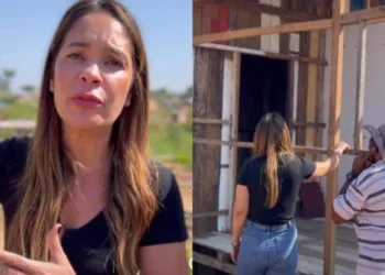 Vice-prefeita Marfisa Galvão visita área de invasão no Irineu Serra e pede que governo solucione a situação