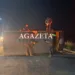 Carro forte invade a contramão, colide contra veículo e capota próximo à Terceira Ponte