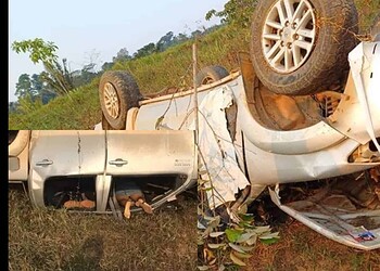 Acidente na BR-364 mata dois e deixa outros dois feridos em estado grave