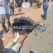 Casal em motocicleta fica gravemente ferido após colidir contra caminhão no interior do Acre