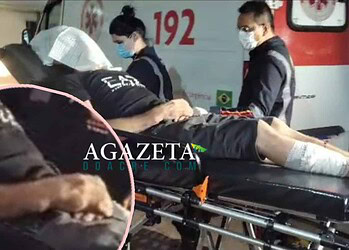 Homem tem casa invadida e é espancado e baleado por membros de facção no 2º Distrito