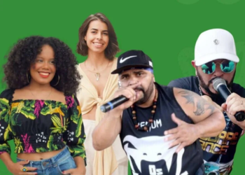 Abigail Sunamita, Duda Modesto e Os Cobras Dance se apresentarão no palco alternativo da ExpoAcre, nesta quinta-feira, 3. (Foto: Divulgação)