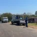 Foi disponibilizado apoio logístico para o transporte das pessoas. Foto: cedida