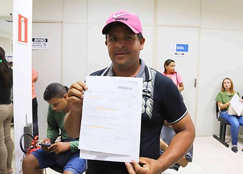 “Vou poder levar a produção para vender”, afirma Francisco Rezende. Foto Iza Bruna