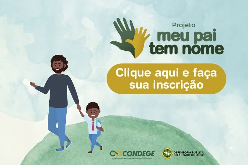 Defensoria prorroga inscrições para reconhecimento de filiação na certidão de nascimento