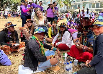 Em Brasília deputada Dra. Michelle Melo participa da Marcha das Margaridas