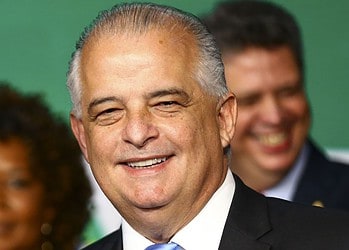 O presidente eleito, Luiz Inácio Lula da Silva, e o futuro ministro de Portos e Aeroportos, Márcio França, durante anúncio de novos ministros que comporão o governo.