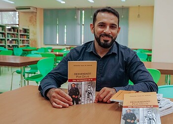 “Consigo me ver como uma prova de que a literatura muda a vida das pessoas”, disse Andrade. Foto: Neto Lucena/Secom