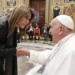 Reitora da Ufac participa de encontro com papa Francisco no Vaticano