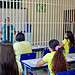 Detentas durante aula na unidade penitenciária feminina de Rio Branco. Foto: Clebson Vale/Iapen
