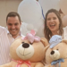 Expectativas, apostas e muitas emoções marcaram o chá revelação dos papais Lucas e Ana Luiza Tavares no último fim de semana