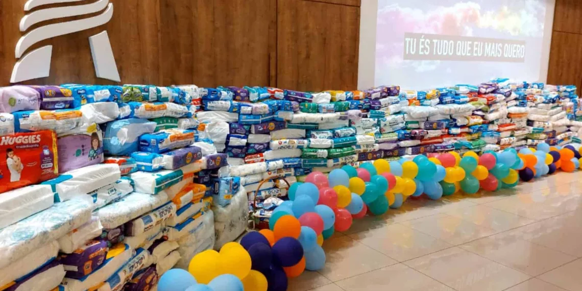 Estado recebe doação de fraldas descartáveis do Colégio Adventista de Rio Branco