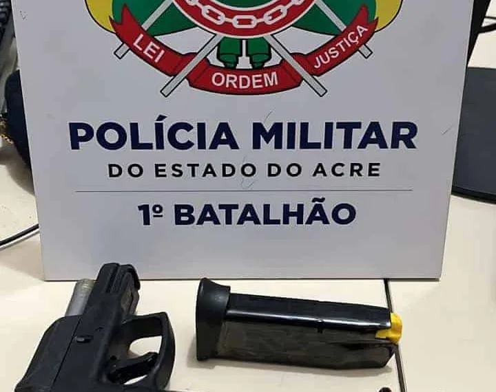 PM apreende armas de fogo no Conjunto Esperança