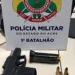 PM apreende armas de fogo no Conjunto Esperança
