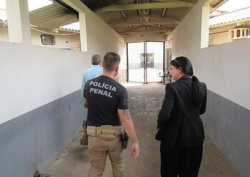 Penitenciária de Segurança Máxima Antônio Amaro Alves passa por inspeção e queixas dos detentos são ouvidas