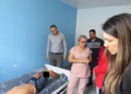 TJAC faz inspeção no Hosmac e encontra pacientes amarrados em camas