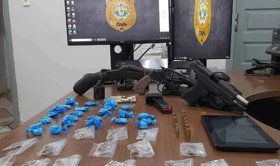 Polícia Civil prende suspeito de praticar série de crimes no Bujari