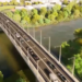 Nova ponte, com extensão de 200 metros, vai interligar o bairro Quinze e Aeroporto Velho, na baixa da Sobral. Ilustração: Sehurb
