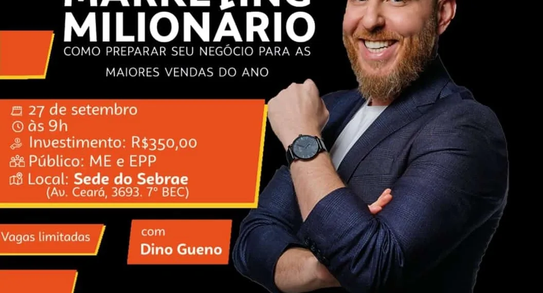 Sebrae realiza treinamentos de vendas com foco na Black Friday e Natal