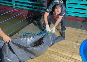 Ossada humana é encontrada no Rio Acre, próximo ao Centro de Rio Branco