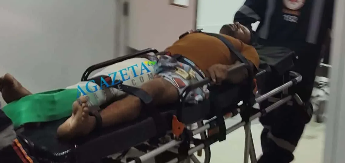 Homem sofre tentativa de homicídio e tem fêmur dilacerado ao ser alvejado com tiro