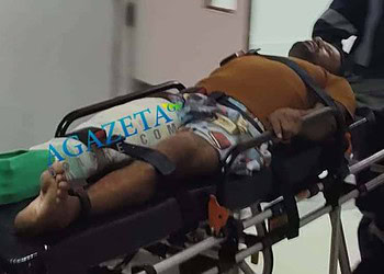 Homem sofre tentativa de homicídio e tem fêmur dilacerado ao ser alvejado com tiro