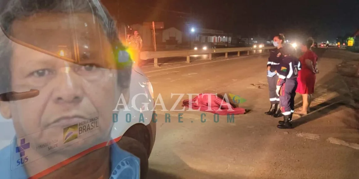 Motociclista mata idoso atropelado e foge sem prestar socorro
