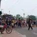 O trânsito na Ponte de Concreto foi interditado (Foto: Cedida)