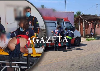 Homem cai do telhado de oficina e sofre traumatismo craniano grave