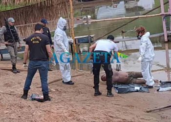 Corpo de homem amordaçado, com pés e mãos amarradas é encontrado boiando no Rio Acre
