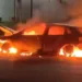 Pane elétrica causa incêndio e destrói totalmente veículo em via pública da Capital