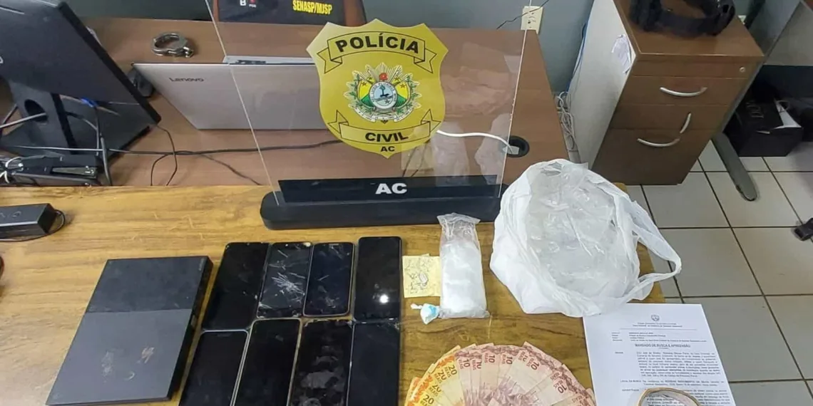Traficante é preso pela Polícia Civil em Senador Guiomard
